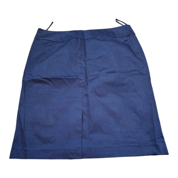 Boston Proper Maritime Navy‎ Blue Pencil Skirt Size 14 - Picture 2 of 9